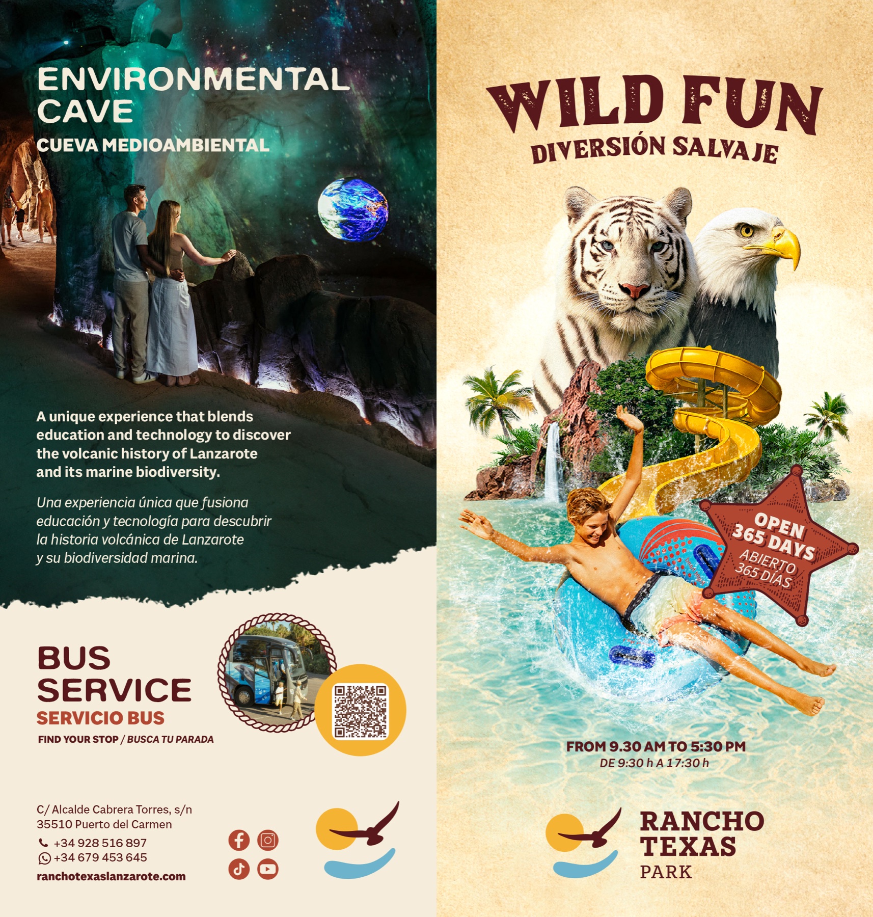 Díptico Diversión Salvaje · portada