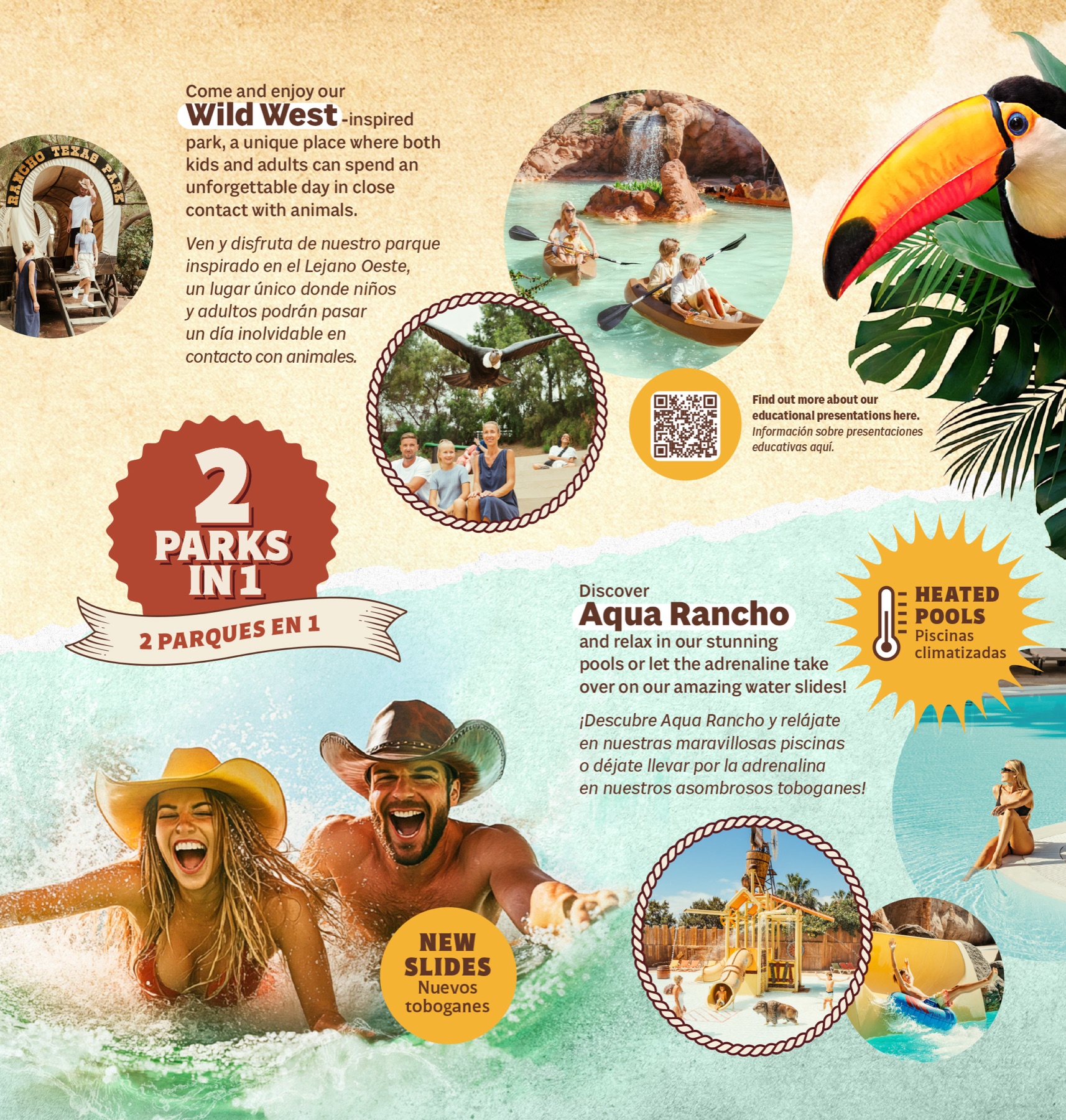 Díptico Diversión Salvaje · interior